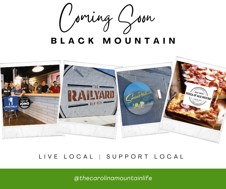 Coming Soon to Black Mountain, NC Visit Black Mountain NC