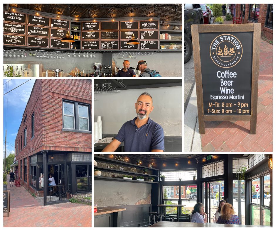 The Station Black Mountain: Black Mountain’s Newest Destination for Coffee, Beer, and More!