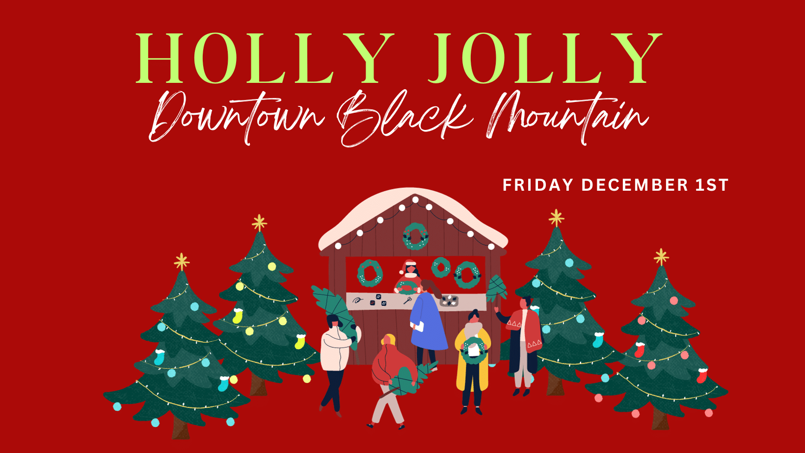 Holly Jolly Black Mountain - Visit Black Mountain NC