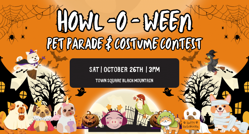 Annual Howl-O-Ween Pet Parade Returns for 22nd Year in Black Mountain