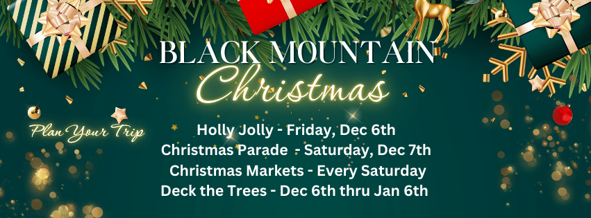 Black Mountain, NC, is the perfect holiday getaway!